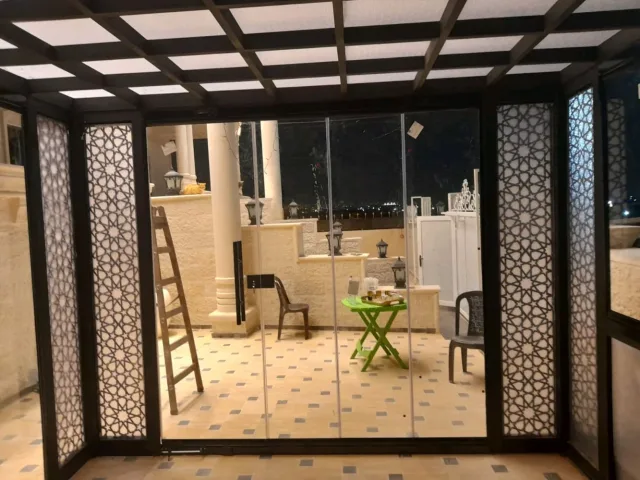 المناصير المنيوم وديكورات الخارجيه 10