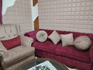 طقم كنب نوعية فاخرة وخشب ثقيل استخدام بسيط 2