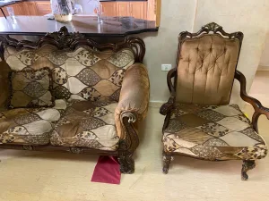 سفره و طقم كنب مستعمل 5