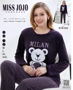 بجامات ستاتي مخمل ثقيل ودافيان و مطنات فرومقاسات M L XL 2X 8