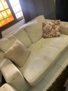 طقم كنب ٧ مقاعد تفصيل ثقيل خشب سوّيد 2
