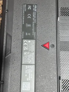 ASUS TUF F15 laptop مواصفات عالية gaming 15