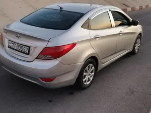 هيونداي اكسنت 2015 لون سلفر ماتور 1600 فحص 3 جيد 3