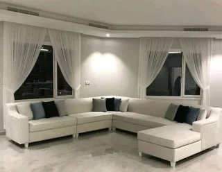 اطقم كورنر تفصيل على المتر  خشب سويد واسفنج دانلوب قماش واتربروف 15