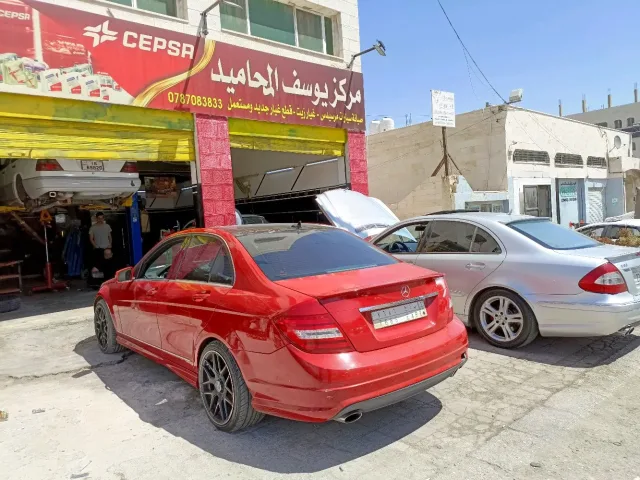 مركز يوسف المحاميد لصيانة سيارات المرسيدس الحديثة 4