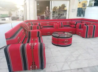 جلسة خليجية مع طقم طربيزات ومراكي 2