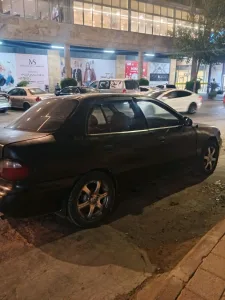 سيارة هونداي اكسنت موديل ٩٩ بحالة جيدة جدا غير مرخصة 4