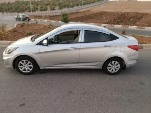 هيونداي اكسنت 2015 لون سلفر ماتور 1600 فحص 3 جيد 4
