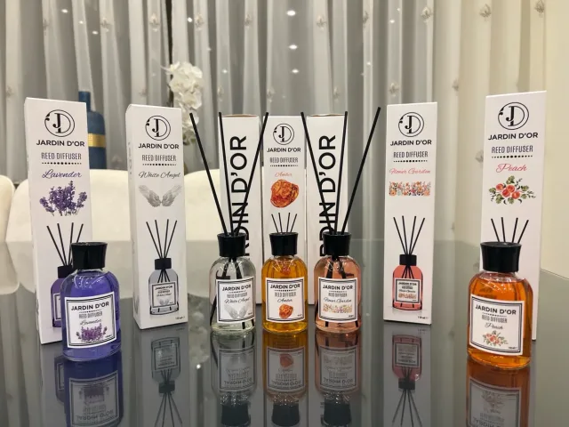 JARDIN D‘OR, Reed diffuser 11
