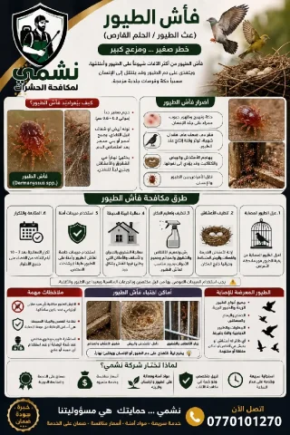 شركة نشمي لمكافحة الحشرات والقوارض 11