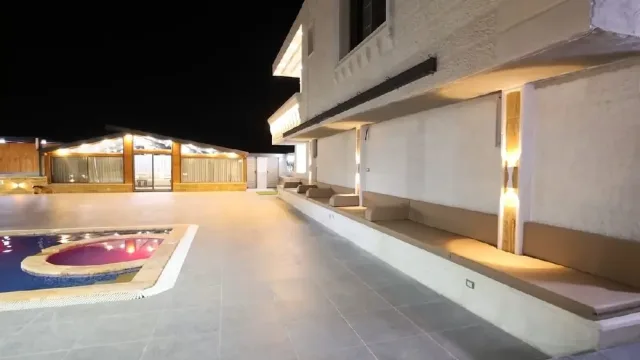 استراحة ومسبح  كوخ الريف  2
