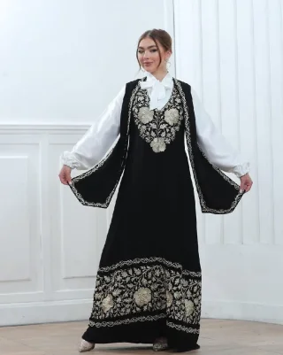 ✔️موسم جدييييييد صيفي ☀️✔️المدرقة القصب بتفاصيلها الملكية وتطريزها الفاخر ️تطريز يد 7