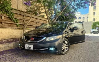 Honda civic hybrid 2013 black 4