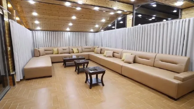 استراحة ومسبح  كوخ الريف  7