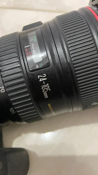 كاميرا كانون 80D كاملة مع عدسة 24-105