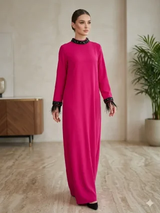 فستان سهرة لبسة وحدة فقط 2