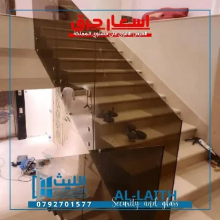 تركيب أعمال سيكوريت وزجاج و مرايا 13