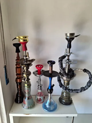 مجموعة  اراجيل مستعملة للبيع 3
