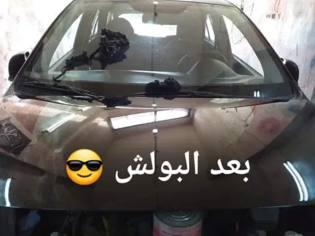 كراج ابو  حسن تجليس ودهان جميع  انواع السيارات في الفرن الحراري 12