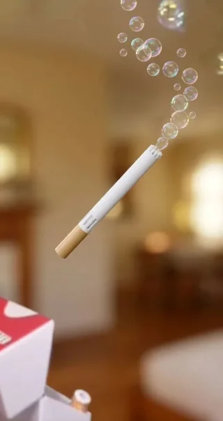 سجائر فقاعات شبه الدخان - Bubbles Cigarettes 3