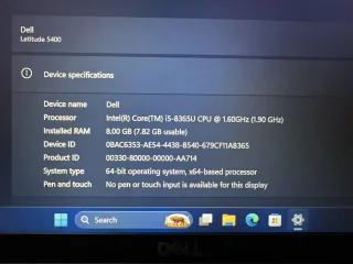 dell laptop 5