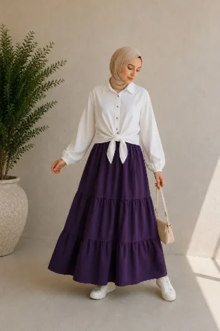 طقم تنورة