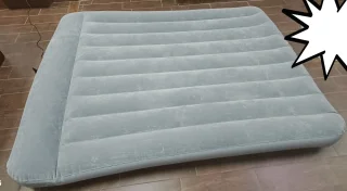 فرشة نفخ هوائية بالكهرباء صيني نخب اول مزوج شبه جديدة وبسعر المفرد 160×220 8