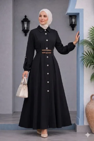 فستان دبل كلوش