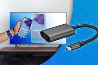 Type c to HDMI  Adapter  قطعة تحويل من تلفون لشاشة