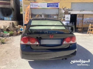 هوندا سيفيك 2006 قير عادي للبيع او البدل على هايبرد بنفس القيمة او لانسر حديثة 9