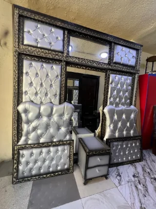 🛍️غرفة نوم شبابية مميزة غرفة نوم شبابي نظيفة جداً خشب لاتيه ١٨مستعمل بحال الوكالة 2
