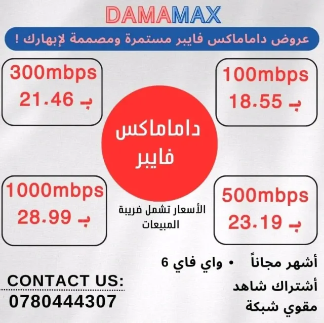 DAMAMAX INTERNET FIBER 3