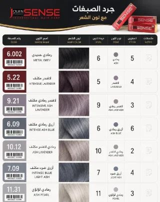✨ غيري لون شعرك بإطلالة صالونات… وأنتِ بالبيت ✨  💇‍♀️ صبغة جورين سينس الإيطاليةمع أو 2