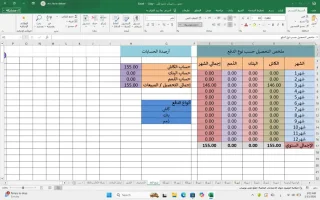 عمل انظمة اكسل للمتاجر الصغيرة 7