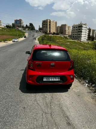 كيا بيكانتو موديل 2021 لون احمر جميل جير اوتوماتيك فحص 3 جيد للبيع 7