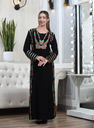 ✔️موسم جدييييييد✔️أجمل ثوب تصميم تطريز التراث الأردني ✔️متوفر لجميع الأحجام لغاية 1