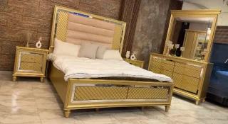 غرفة نوم ماستر ultra modern 🛌✨ كوالتي فوق العالي 👌🏻✨  📌فل لاتيه 18 اندونيسي 🪵✨ ⬅️( 5