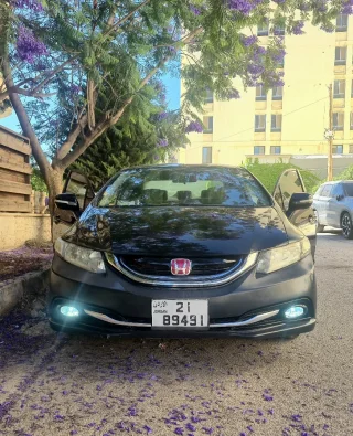 Honda civic hybrid 2013 black 5
