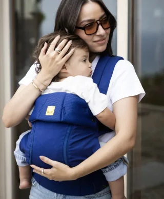 حمالة اطفال نوع ليلي بيبي LÍLLÉbaby Complete Airflow Navy blue baby Carrier For 2