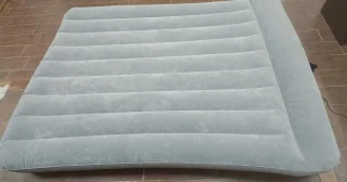 فرشة نفخ هوائية بالكهرباء صيني نخب اول مزوج شبه جديدة وبسعر المفرد 160×220 6