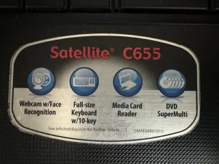لابتوب توشيبا موديل ستالايت C655
