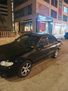 سيارة هونداي اكسنت موديل ٩٩ بحالة جيدة جدا غير مرخصة 3