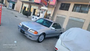 بسم الله الرحمن الرحيمللبيمرسيدس بنز C200 موديل 1997 أصلي لون سلفرماتور 2000cc ا 14