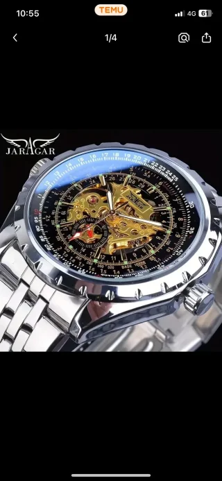 JARAGAR Men Automatic Watch 6