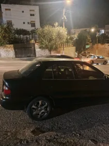 سيارة هونداي اكسنت موديل ٩٩ بحالة جيدة جدا غير مرخصة 7