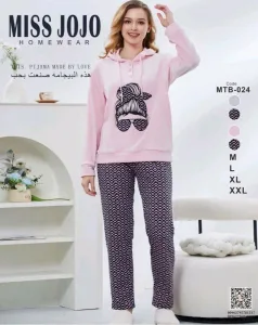 بجامات ستاتي مخمل ثقيل ودافيان و مطنات فرومقاسات M L XL 2X 9