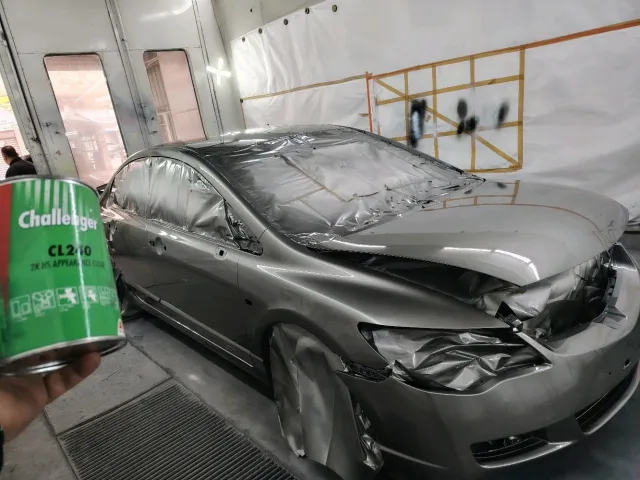امجد الميمه لتجليس ودهان ومزج الوان السيارات aamc Center 4