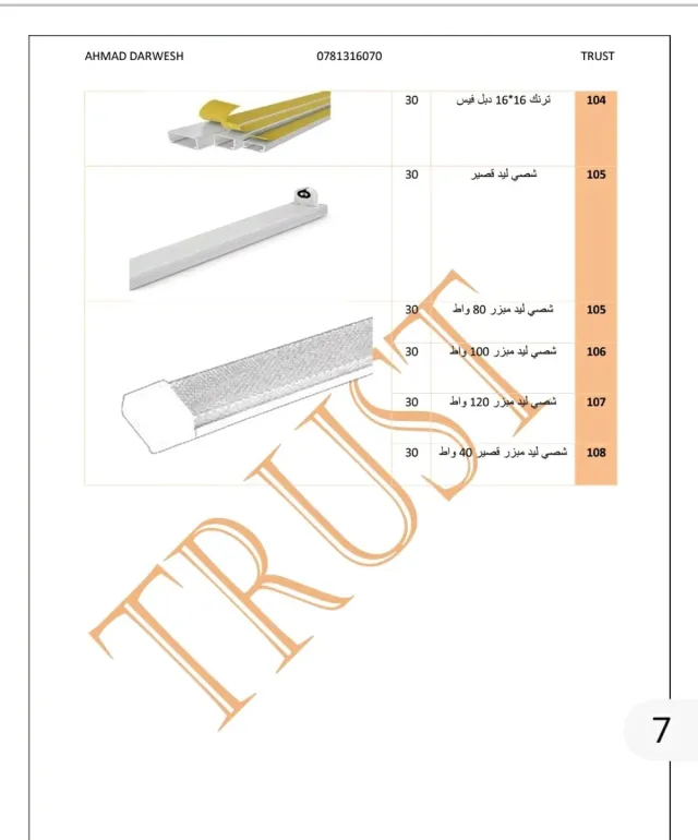 TRUST LIGHT 9