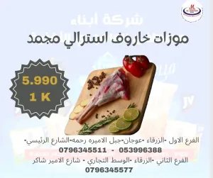 مجمدات لحوم دواجن خضار مجمد جميع اصناف المأكولات البحرية 2