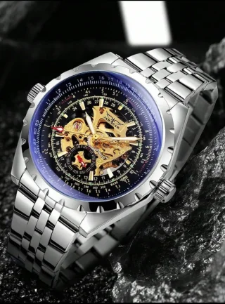 JARAGAR Men Automatic Watch 4